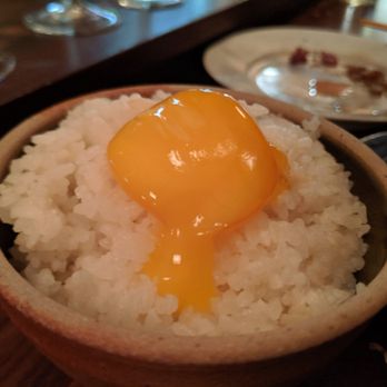 Sakai Bar - Soy cured yolk and rice - Japanese Near Me - Toronto, Ontario