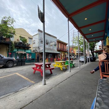 Dat Dog - View from outdoor seating - Hot Dogs Near Me - New Orleans, Louisiana
