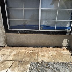 R&R restoration services - Stucco finished texture