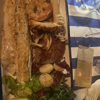 Rada - The seafood platter. - Modern European Near Me - Positano, SA