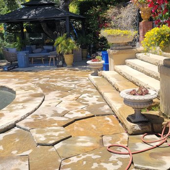 Burning Stone Construction - a patio with a fire hydrant - Tiling Near Me - Santa Barbara, California Burning Stone Construction - a patio with a fire hydrant - Tiling Near Me - Santa Barbara, California