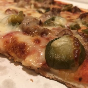 Villa Palermo Pizza - Jalapeño and sausage - Pizza Near Me - Chicago, Illinois Villa Palermo Pizza - Jalapeño and sausage - Pizza Near Me - Chicago, Illinois