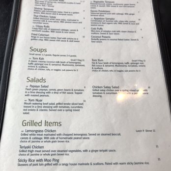 Khun Thai - Menu - Thai Near Me - Brookings, Oregon Khun Thai - Menu - Thai Near Me - Brookings, Oregon