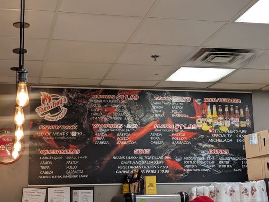 Menu photo 1 Taco Boys Tempe, AZ