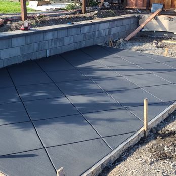 Elevated Landscape - Residential Project: Decorative Concrete - Landscaping Near Me