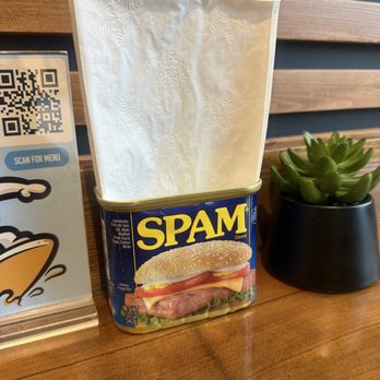 Musubi Kai - Cute decor using Spam cans - Hawaiian Near Me - Seattle, Washington