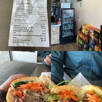 Dinosaurs Sandwiches - #1 special sandwich  grilled pork - Vietnamese Near Me - Pacifica, California Dinosaurs Sandwiches - #1 special sandwich  grilled pork - Vietnamese Near Me - Pacifica, California