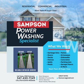 Sampson Pressure Wash - Power washing service - Pressure Washers Near Me Sampson Pressure Wash - Power washing service - Pressure Washers Near Me