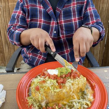 Las Cambritas - Wet carnitas burrito - Mexican Near Me - Cambria, California