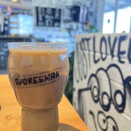 Almond joy latte
