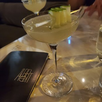 the Albert - Not So Obvious cocktail ‐ as the waiter described it...garden party in your mouth. Loved this herbal gin drink! - New American Near Me - Chicago, Illinois the Albert - Not So Obvious cocktail ‐ as the waiter described it...garden party in your mouth. Loved this herbal gin drink! - New American Near Me - Chicago, Illinois