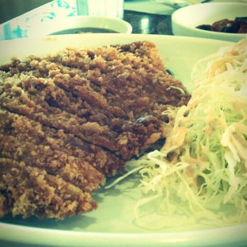 Han Yang - The ddon katsu or pork cutlet in English - Korean Near Me - Buena Park, California