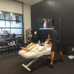 Moench Method Bodywork - Cedar Park - Large treatment room.
