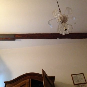 Bernardi Semenzato - Ceiling in the triple room (the rest of the room was too messy with our unpacking at this point). - Hotels Near Me - Oca, VR