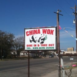 China Wok - Street sign.