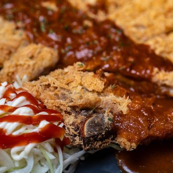 The Katsu and Salmon - Donmahawk Pork Katsu ($25) - Japanese Near Me - Toronto, Ontario The Katsu and Salmon - Donmahawk Pork Katsu ($25) - Japanese Near Me - Toronto, Ontario
