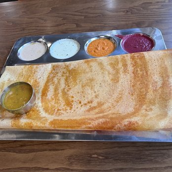 Kovai Cafe - Ghee podi masala dosai - Vegetarian Near Me - Milpitas, California