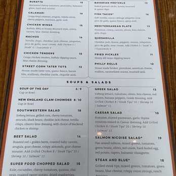 The Mission Bar & Grill - Dinner Menu (1/2) as of 6/22/26 - Bars Near Me - Boston, Massachusetts The Mission Bar & Grill - Dinner Menu (1/2) as of 6/22/26 - Bars Near Me - Boston, Massachusetts