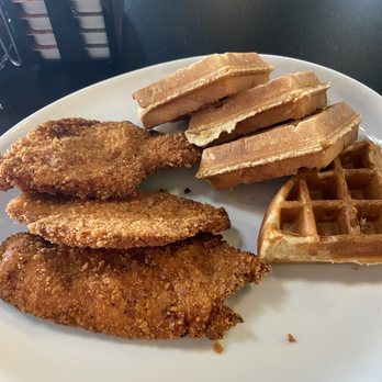Bread & Butter - Chicken and waffles. - Breakfast & Brunch Near Me - Crowley, Texas