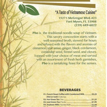 Pho Fresh - Simple Menu front page - Vietnamese Near Me - Fort Myers, Florida Pho Fresh - Simple Menu front page - Vietnamese Near Me - Fort Myers, Florida