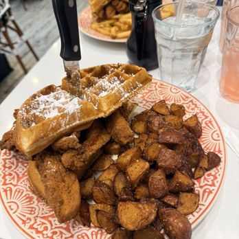 Dear Dad’s - Chicken and Waffles - Salad Near Me - Greensboro, North Carolina