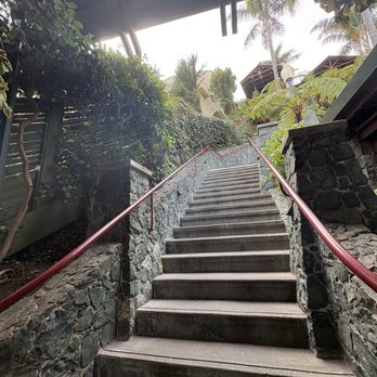Shadowbrook - Stairwell coming down to restauraunt - American Near Me - Capitola, California Shadowbrook - Stairwell coming down to restauraunt - American Near Me - Capitola, California