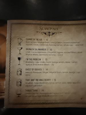 Menu photo 2 Wiseguy Lounge Columbus, OH