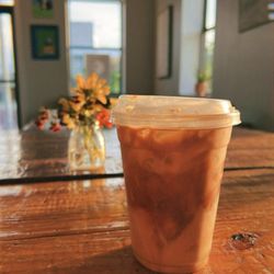 Cornerstone Coffee & Co - Iced lavender latte with oat milk