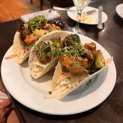 Rum Bay Restaurant - Crispy Chicken & Brussel Sprouts Tacos