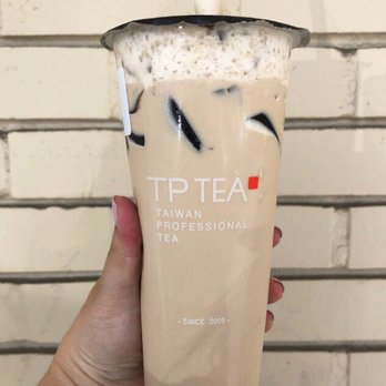 TP Tea - C3: Tie Guan Yin [Oolong] Milk Tea | $3.99 + 50 cents for grass jelly (30% sweet is like 50-75% sweet at other boba shops) - Bubble Tea Near Me - Cupertino, California