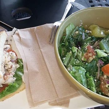 Panera Bread - Two of my all time favorites, Greek salad and chicken salad. Love it! - Salad Near Me - Atlantic Beach, Florida