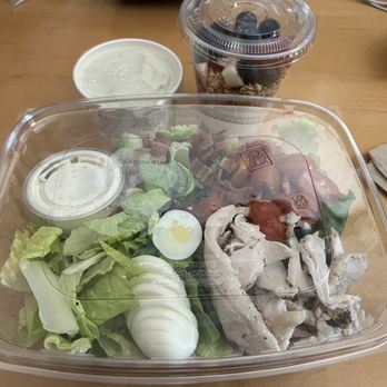 Boudin SF - Cobb Salad Clam Chowder Granola & Greek Yogurt Parfait - Bakeries Near Me - Sacramento, California
