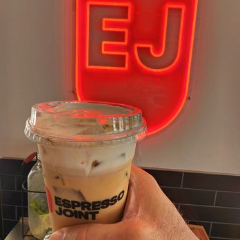 Espresso Joint - WHIPPED HONEY LATTE (cinnamon salted honey cold foam) - Coffee & Tea Near Me - Boca Raton, Florida