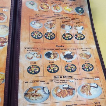 Cow Palace Restaurant - Lunch and dinner menu - American Near Me - Gonzales, Texas