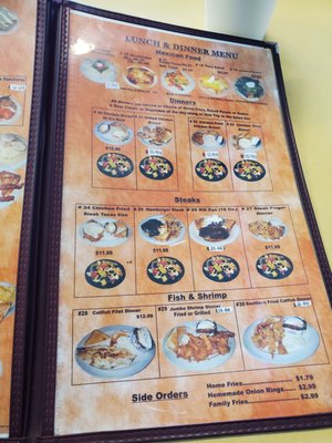 Menu photo 3 Cow Palace Restaurant Gonzales, TX