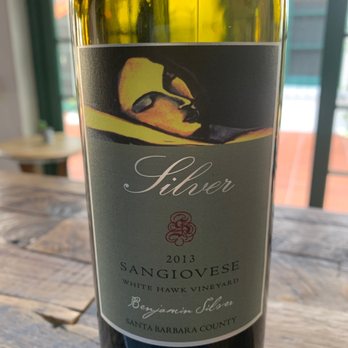 Silver Wines - 2013 Sangiovese  White Hawk Vinyard - Wine Tasting Room Near Me - Santa Barbara, California
