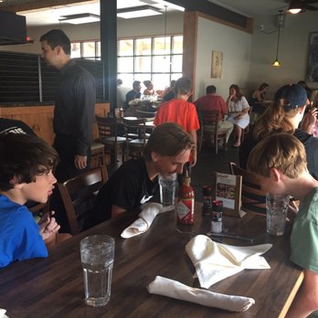 J. Wilson's - Boys being silly boys but loving the restaurant - New American Near Me - Beaumont, Texas