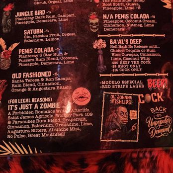Hell Or High Water Tiki - Menu 7/2026 - Tiki Bars Near Me - Denver, Colorado Hell Or High Water Tiki - Menu 7/2026 - Tiki Bars Near Me - Denver, Colorado