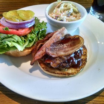 Whiskey Creek - Burger with bacon. - Steakhouses Near Me - Bishop, California Whiskey Creek - Burger with bacon. - Steakhouses Near Me - Bishop, California