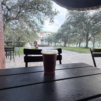 BREW - Nitro Cold Brew on their outdoor seating - Coffee & Tea Near Me - New Smyrna Beach, Florida BREW - Nitro Cold Brew on their outdoor seating - Coffee & Tea Near Me - New Smyrna Beach, Florida