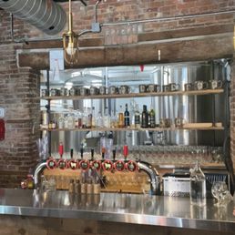 Bar is clean and welcoming Bar is clean and welcoming