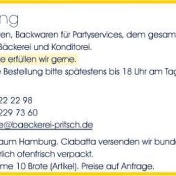 Kurt Pritsch - Bakeries Near Me - Hamburg, HH