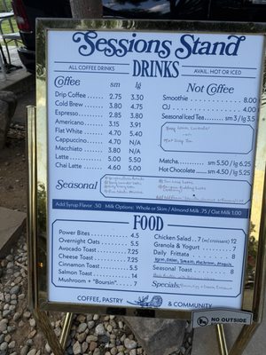 Menu photo 2 Sessions Stand Marietta, GA Menu photo 2 Sessions Stand Marietta, GA