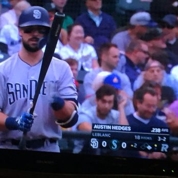 T-Mobile Park - Literally me on Television trying to figure out how we are not beating the Padres. How did we lose this game. - Stadiums & Arenas Near Me - Seattle, Washington