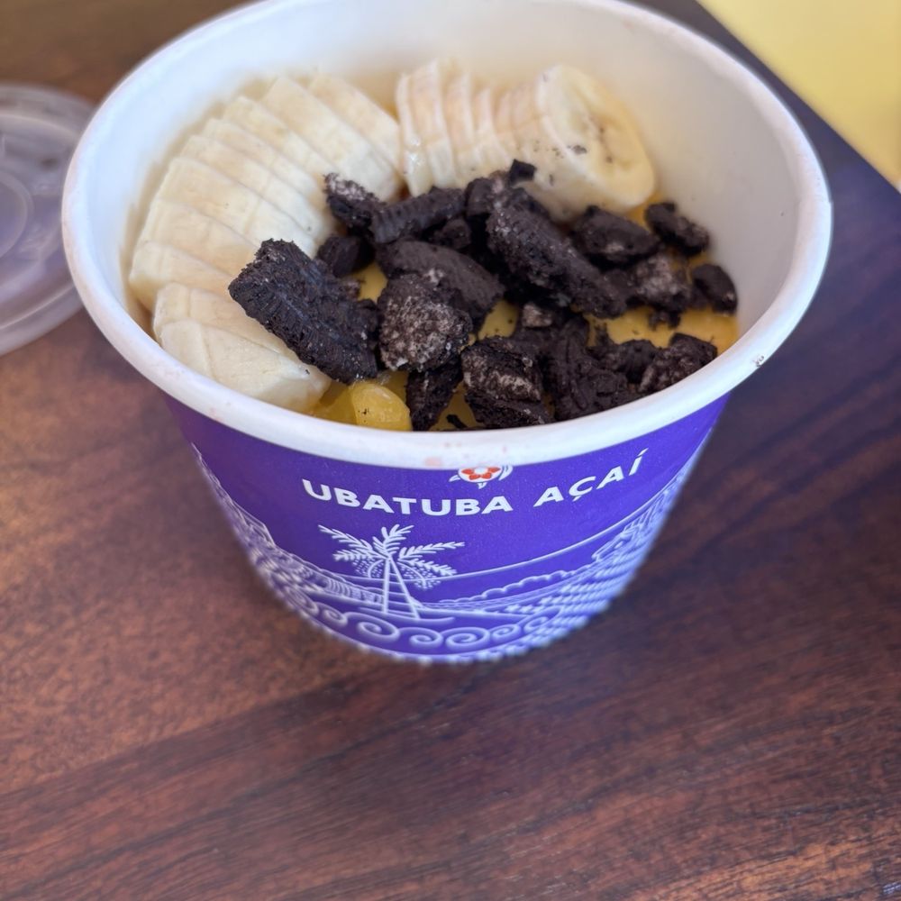 Ubatuba Açaí - Irvine - Mango with Oreos and banana - Acai Bowls Near Me - Irvine, California