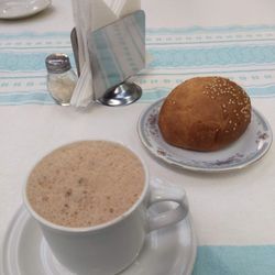 Hot Chocolate and Pan de Yema