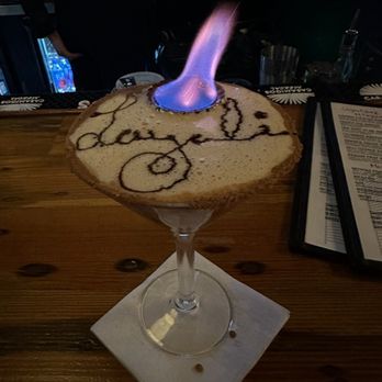 Layali Providence - Espresso martini with chocolate flaming cup - Lounges Near Me - Providence, Rhode Island Layali Providence - Espresso martini with chocolate flaming cup - Lounges Near Me - Providence, Rhode Island