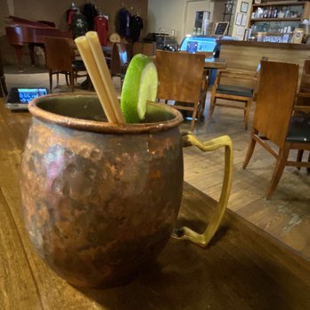 Acre Distilling Co. - Texas Mule during Happy Hour - Cocktail Bars Near Me - Fort Worth, Texas Acre Distilling Co. - Texas Mule during Happy Hour - Cocktail Bars Near Me - Fort Worth, Texas