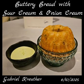 Gabriel Kreuther - This bread and dip were heavenly. - French Near Me - New York, New York
