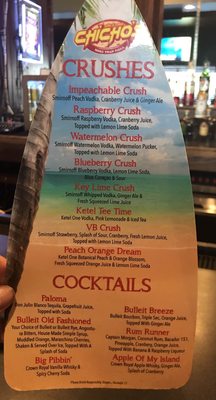 Menu photo 2 Chichos - Strawbridge Virginia Beach, VA